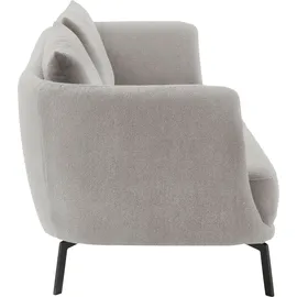 Schöner Wohnen 3-Sitzer "Pearl - 5 Jahre Hersteller-Garantie, auch in Bouclé", silber, B:210cm H:71cm T:91cm, 96% Polyester, 4% Polyacryl, SCHÖNER WOHNEN-KOLLEKTION, Sofas, Maße (B/H/T): 210/71/91 cm, Füße Metall