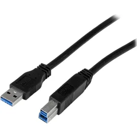 Startech USB-A auf USB-B 2 m Schwarz