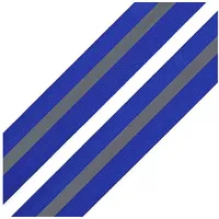 maDDma Reflektorband 5m Reflektorband, Reflexband Reflexstreifen 30mm reflektierend, blau blau