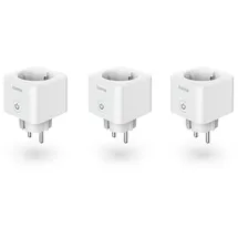 Hama Smart-Home-Steckdose 3 St. Weiß