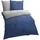 Traumschlaf Melange marine/grau 135 x 200 cm + 80 x 80 cm