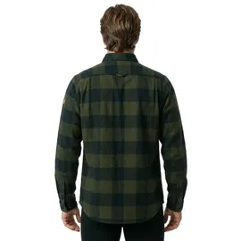Fjällräven Övik Heavy Flannel Langarmhemd Deep Forest / Dark Navy XL