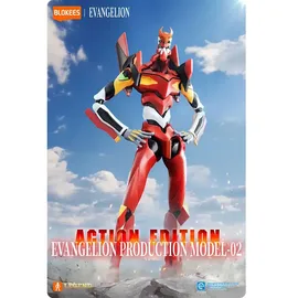 blokees Evangelion Production Model-02 Spielfigur rot