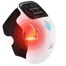 SNAILAX Kniemassagegerät mit Wärme und Vibrationsmassage