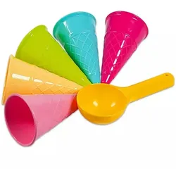 Eiscreme-Sandspielzeug-Set