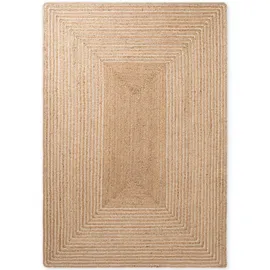 HANSE HOME Juno Jute, Teppich Juno Line Natur Weiß gold),