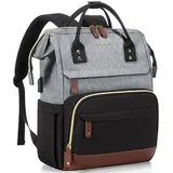 LOVEVOOK Rucksack Damen Laptop Rucksack mit Laptopfach 15.6&17.3 Zoll Schulrucksack Mädchen Teenager Schultasche Backpack Tagesrucksack Rucksäcke Wasserdicht für Schule Reise Uni Business