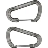Sea to Summit Karabinerhaken One Size Grau