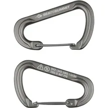 Sea to Summit Karabinerhaken One Size Grau
