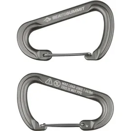 Sea to Summit Karabinerhaken One Size Grau