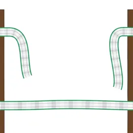 Kerbl Litzclip Seilverbinder Ø 6 mm Edelstahl 5 Stück