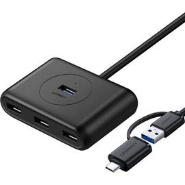 Ugreen Hub Splitter 4x USB 3.0 4-Port USB Port Typ-C Kabel 1m