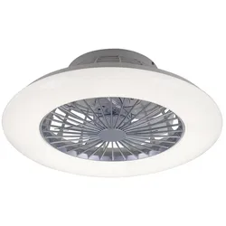 LED Deckenventilator, Fernbedienung, dimmbar, CCT, D 50 cm