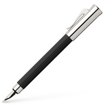 Graf von Faber-Castell 141503 - Füllfederhalter Tamitio Schwarz, Federbreite B, 1 Stück