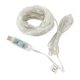 IDENA LED Lichterkette Micro 12,9 m Bunt