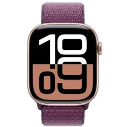 Apple Smartwatch Apple Watch Series 10 46 mm Aluminium (GPS) Sport Loop rosa