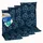 nyvi Hochlehnerauflage 118 x 50 x 5 cm Blume Hellblau 4 St.