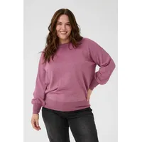 KAFFE CURVE Strickjacke KCfarsia Regular fit in Tulipwood |