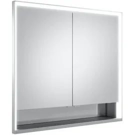 Keuco Royal Lumos Wandeinbau 90 cm silber eloxiert offenes Fach