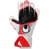 Uhlsport Absolutgrip, Kinder und Erwachsene Torwarthandschuhe, Blanc/Rouge/Noir, 10