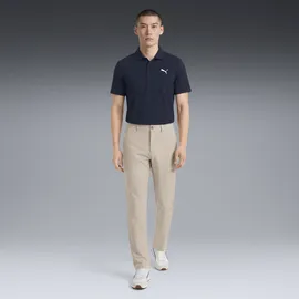 Puma Golfhose "101 Pure Tailored Golfhose Herren", Damen, Gr. 30/32, Länge 32, birch beige, Obermaterial: 100% Polyester. Tasche – Oben: 100% Polyester, unifarben, tailliert, Hosen