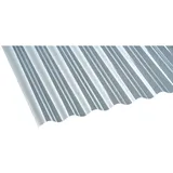 GUTTA Wellplatte »Sinus 76/18«, LxBxS: 1200 x 800 x 0,65 mm, PVC, klar - transparent