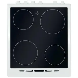 Bomann Bomann® Backofen 50cm mit Herd | Elektroherd freistehend 50 cm mit 4 Kochplatten | Standherd mit Ofen 43L | Ober-/Unterhitze | 40°C-240°C | inkl... - Weiß