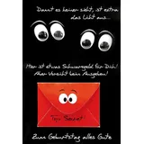 Bsb - Geldkarte zum Geburtstag 11,5 x 17,0 cm - hochwertige Geburtstagskarte mit Umschlag - schöne Geburtstagskarten für Frauen & Männer - Geldgeschenk Schwarzgeld