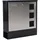 Profirst Mail PM 230 Schwarz/Silber inkl. Zeitungsfach