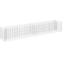 vidaXL Gabionen-Hochbeet 180 × 30 × 30 cm
