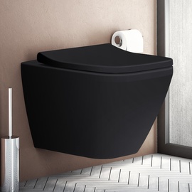 VitrA Matrix T5 Wand-Tiefspül-WC, mit VitrAhygiene Beschichtung, 8082B083-1867,