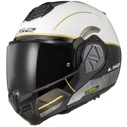 LS2 Advant FF906 Iron Klapphelm matt-weiss-schwarz-jeans - S (55/56)