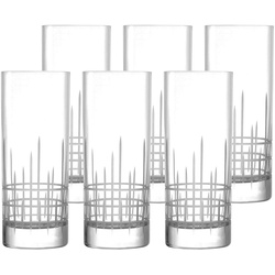 Stölzle Lausitz Longdrinkbecher New York Bar Manhattan 405 ml 6er Set
