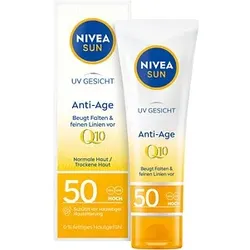 NIVEA UV GESICHT Anti-Age Q10 Sonnencreme 50,0 ml