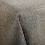 Delindo Lifestyle Tischdecke DELINDO LIFESTYLE "SAMBA" 160 x 130 cm Grau