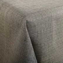 Delindo Lifestyle Tischdecke DELINDO LIFESTYLE "SAMBA" 160 x 130 cm Grau