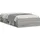 vidaXL Bettgestell 100 x 200 cm Grau