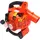 Apex Digital Benzin Laubsauger 1PS Laubbläser 55132 Laubhäcksler Gartenhäcksler Gebläse 25ccm
