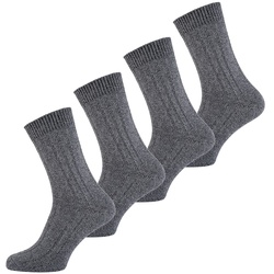 NUR DER Herren Basicsocken Bambus* Warme Socke 4er Pack