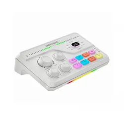 Fifine AmpliGame SC8 Audiomixer - Weiß