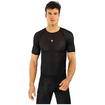 Siroko Kurzarm Radsport-Baselayer Ultrablack Schwarz S