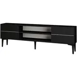 moebel17 TV Lowboard Aragon schwarz