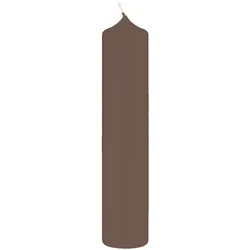 Kopschitz Kerzen 12 Altar Kerzen Mocca 25 x 5 cm im XXL Format