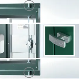 Biohort Europa 7 3,16 x 3,00 m dunkelgrün