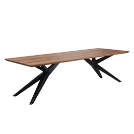 Musterring Esstisch 100 x 76 x 220 cm schwarz