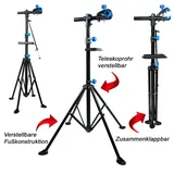 Helo Fahrrad Montageständer Reparaturständer höhenverstellbar klappbar bis 50 kg