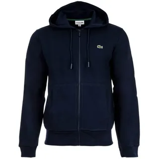 Lacoste Herren Sweatjacke mit Reißverschluss, Marine, L
