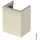 Geberit Waschtischunterschrank 1 Tür 49,2 x 61,7 x 40,6 cm Sandgrau Hochglanz