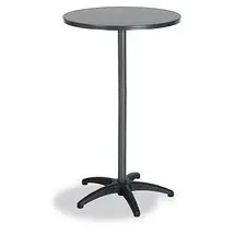 barths Stehtisch rund 70,0 x 70,0 x 110,0 cm Anthrazit