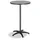 barths Stehtisch rund 70,0 x 70,0 x 110,0 cm Anthrazit
